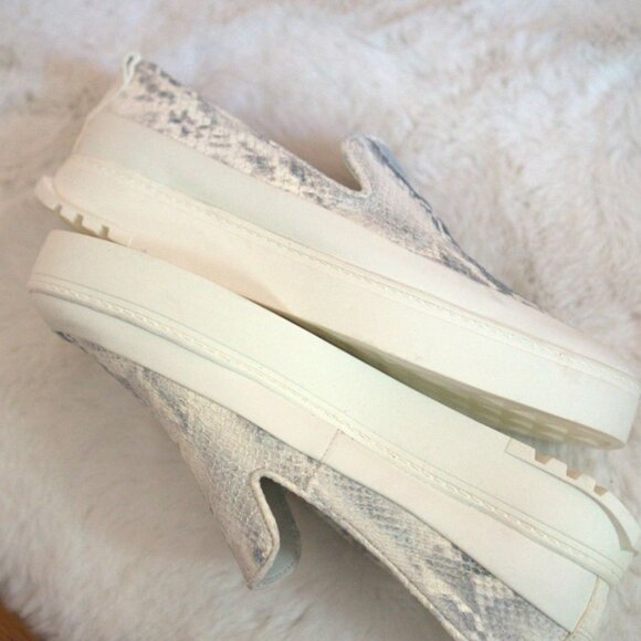 Sarto snakeskin slip on sneakers - Picture 2 of 5
